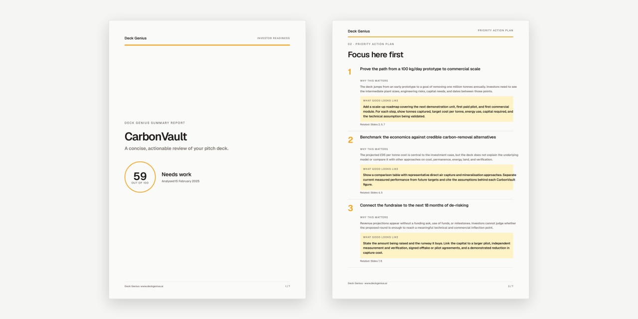 Download your report as a PDF
